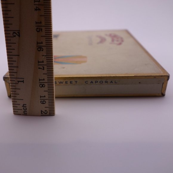 Vintage Sweet Caporal Cigarettes Kinney Bros Tin - Picture 12 of 16